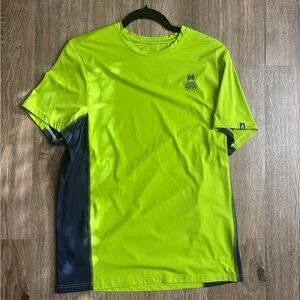 Neon Green Psycho Bunny Shirt